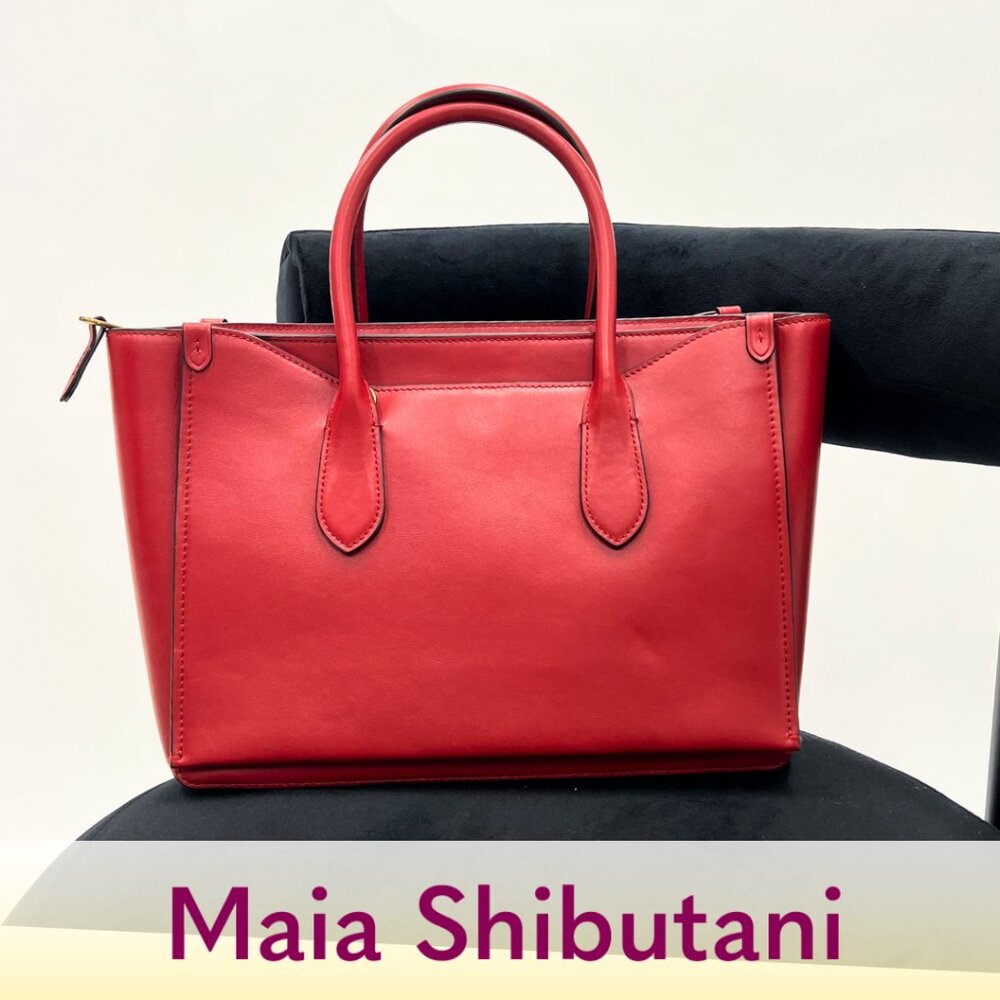 Polo Ralph Lauren Large Leather Sloane Satchel